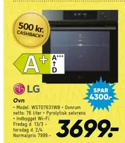 Bilka LG Ovn tilbud