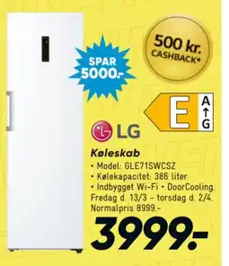 Bilka LG Køleskab tilbud