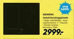 Bilka SIEMENS Induktionskogeplade tilbud