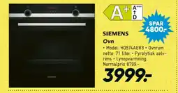 Bilka SIEMENS Ovn tilbud