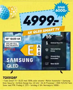 Bilka SAMSUNG TQ55Q8F tilbud