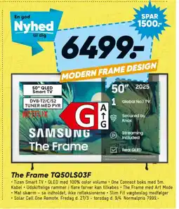Bilka SAMSUNG The Frame TQ50LS03F tilbud