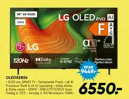 Bilka LG OLED55B56 tilbud