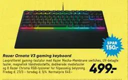 Bilka Razer Ornata V3 gaming keyboard tilbud