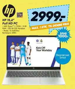 Bilka HP 15.6" Full HD PC tilbud
