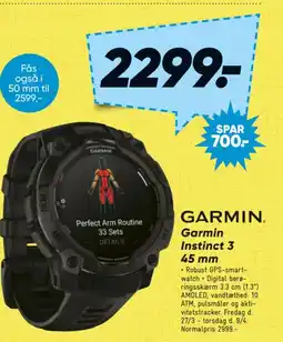 Bilka Garmin Instinct 3 45 mm tilbud