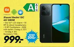 Bilka Xiaomi Redmi 15C 4G 128GB tilbud