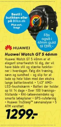 Bilka Huawei Watch GT 5 46mm tilbud