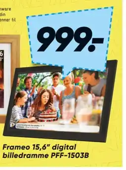 Bilka Frameo 15,6" digital billedramme PFF-1503B tilbud