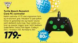 Bilka Turtle Beach Rematch Core PC controller tilbud