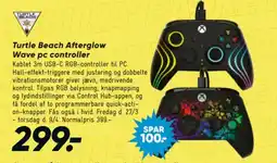 Bilka Turtle Beach Afterglow Wave pc controller tilbud