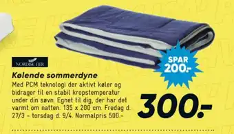 Bilka Kølende sommerdyne tilbud