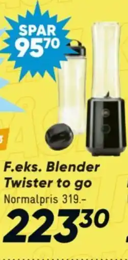Bilka F.eks. Blender Twister to go tilbud