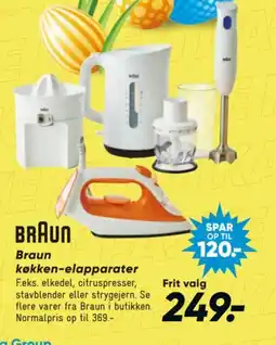 Bilka Braun køkken-elapparater tilbud