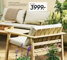 Bilka Solhøj loungesæt tilbud