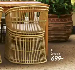 Bilka Strandholt 2-pak. havestole tilbud