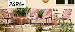 Bilka Messina loungesæt - plum. tilbud