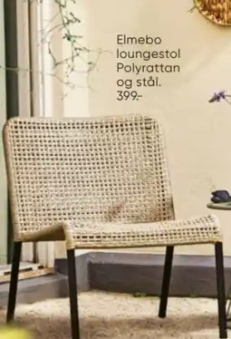 Bilka Elmebo loungestol tilbud