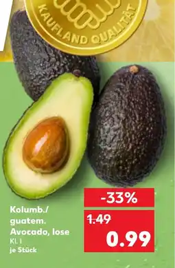Kaufland DE Kolumb./ guatem. Avocado, lose tilbud
