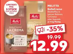 Kaufland DE MELITTA BellaCrema tilbud