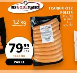 Scandinavian Park FRANKFURTER PØLSER tilbud