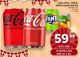 Scandinavian Park COCA-COLA, FANTA, SPRITE ELLER FUZETEA tilbud