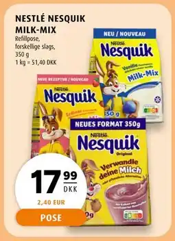 Scandinavian Park NESTLÉ NESQUIK MILK-MIX tilbud