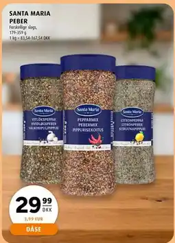 Scandinavian Park SANTA MARIA PEBER tilbud