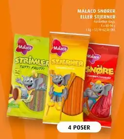 Scandinavian Park MALACO SNØRER ELLER STJERNER tilbud