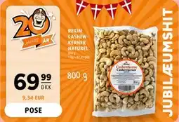 Scandinavian Park REXIM CASHEWKERNER NATUREL tilbud