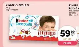 Scandinavian Park KINDER CHOKOLADE tilbud