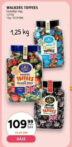 Scandinavian Park WALKERS TOFFEES tilbud