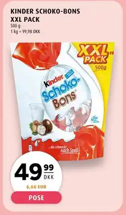 Scandinavian Park KINDER SCHOKO-BONS XXL PACK tilbud
