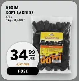 Scandinavian Park REXIM SOFT LAKRIDS tilbud