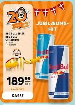 Scandinavian Park RED BULL ELLER RED BULL SUGARFREE tilbud