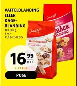 Scandinavian Park VAFFELBLANDING ELLER KAGEBLANDING tilbud