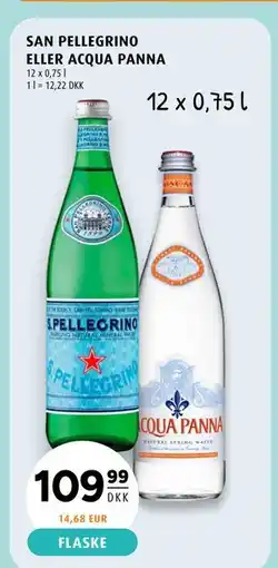 Scandinavian Park SAN PELLEGRINO ELLER ACQUA PANNA tilbud