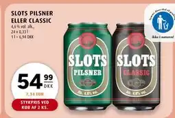 Scandinavian Park SLOTS PILSNER ELLER CLASSIC tilbud