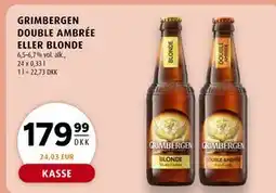 Scandinavian Park GRIMBERGEN DOUBLE AMBRÉE ELLER BLONDE tilbud