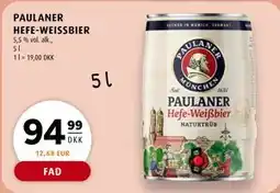 Scandinavian Park PAULANER HEFE-WEISSBIER tilbud