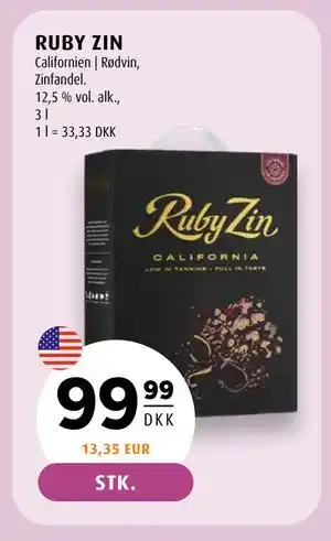 Scandinavian Park RUBY ZIN tilbud