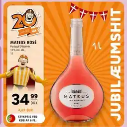 Scandinavian Park MATEUS ROSÉ tilbud
