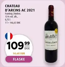 Scandinavian Park CHATEAU D'ARCINS AC 2021 tilbud