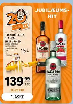 Scandinavian Park BACARDÍ CARTA BLANCA ELLER SPICED tilbud