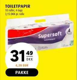 Scandinavian Park TOILETPAPIR tilbud