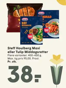 SPAR Steff Houlberg Maxi eller Tulip Middagsretter tilbud