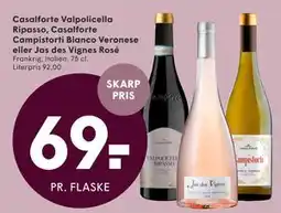SPAR Casalforte Valpolicella Ripasso, Casalforte Campistorti Bianco Veronese eller Jas des Vignes Rosé tilbud