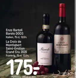 REMA 1000 Enzo Bartoli Barolo DOCG tilbud