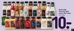 REMA 1000 REMA 1000 Dressing, BBQ, sauce eller mayo tilbud