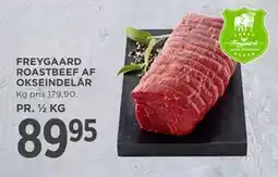 MENY FREYGAARD ROASTBEEF AF OKSEINDELÅR tilbud
